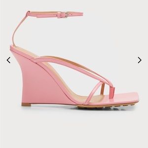 Bottega Veneta Stretch Multistrap Wedge Sandal